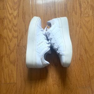 White adidas sneakers